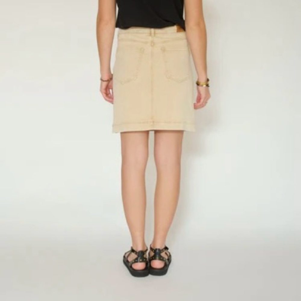 Beige Women's Skirt | MKT studio Jollenston Vintage Twill Skirt | Size 40 - Picture 2 of 8